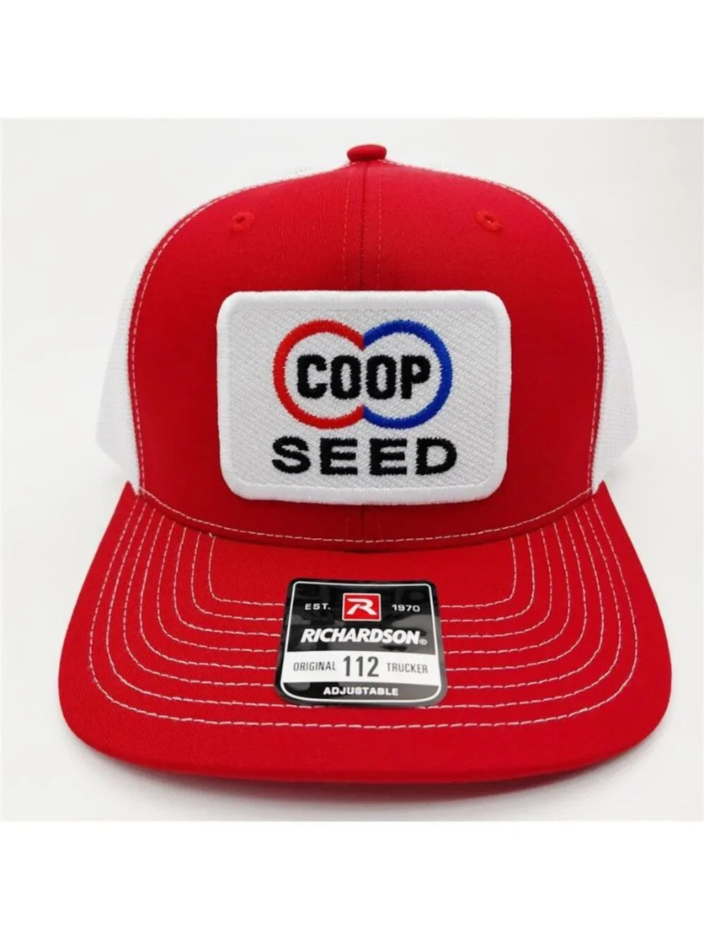 Retro CO-OP Farm Trucker Hat Vintage Agricultural Patch Richardson 112 1980s